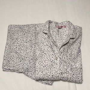 La Vie en Rose Navy Blue Star Pyjama Set